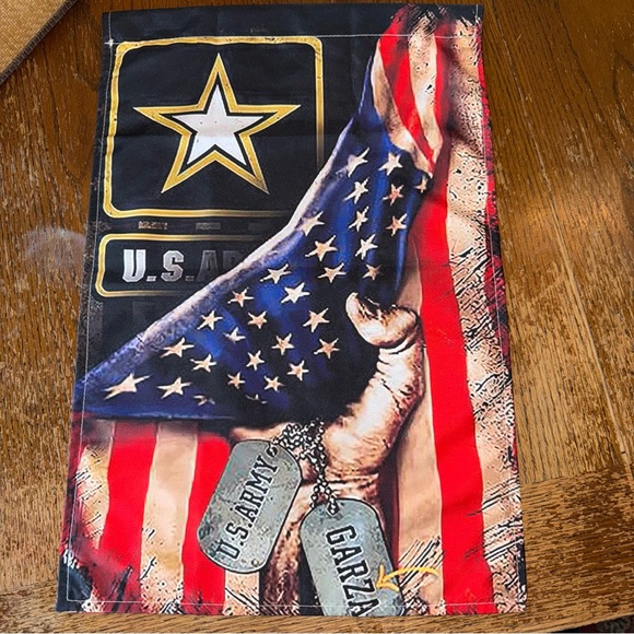 unbranded Other - US Military Army Veteran Double Sided 12.5 x 18 in Garden Flag New Army